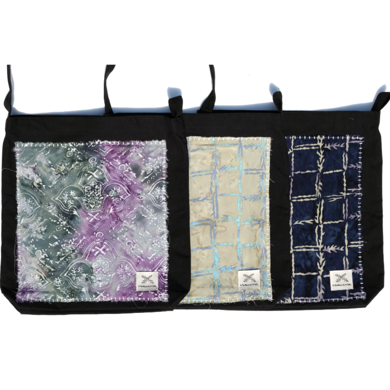 [Patchwork Canvas Bag] Yoga - The Milky Way