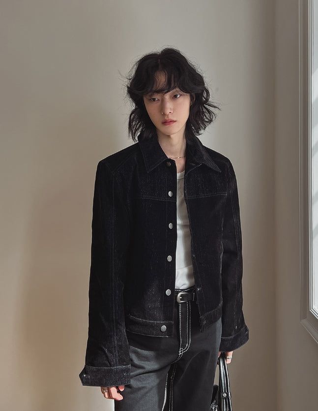 2PLAN(ツープラン)の「ウィルズ ベルベット デニム ジャケット(ジャケット/アウター)」