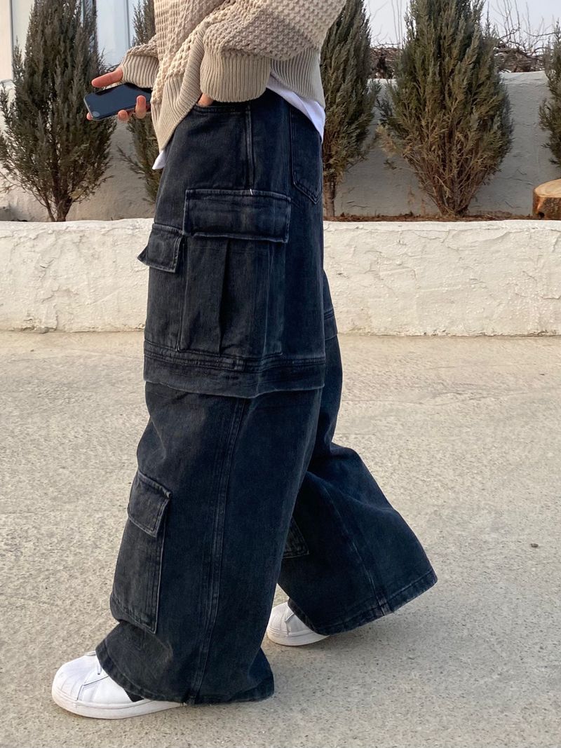 DA Pocket denim balloon underwear 2C
