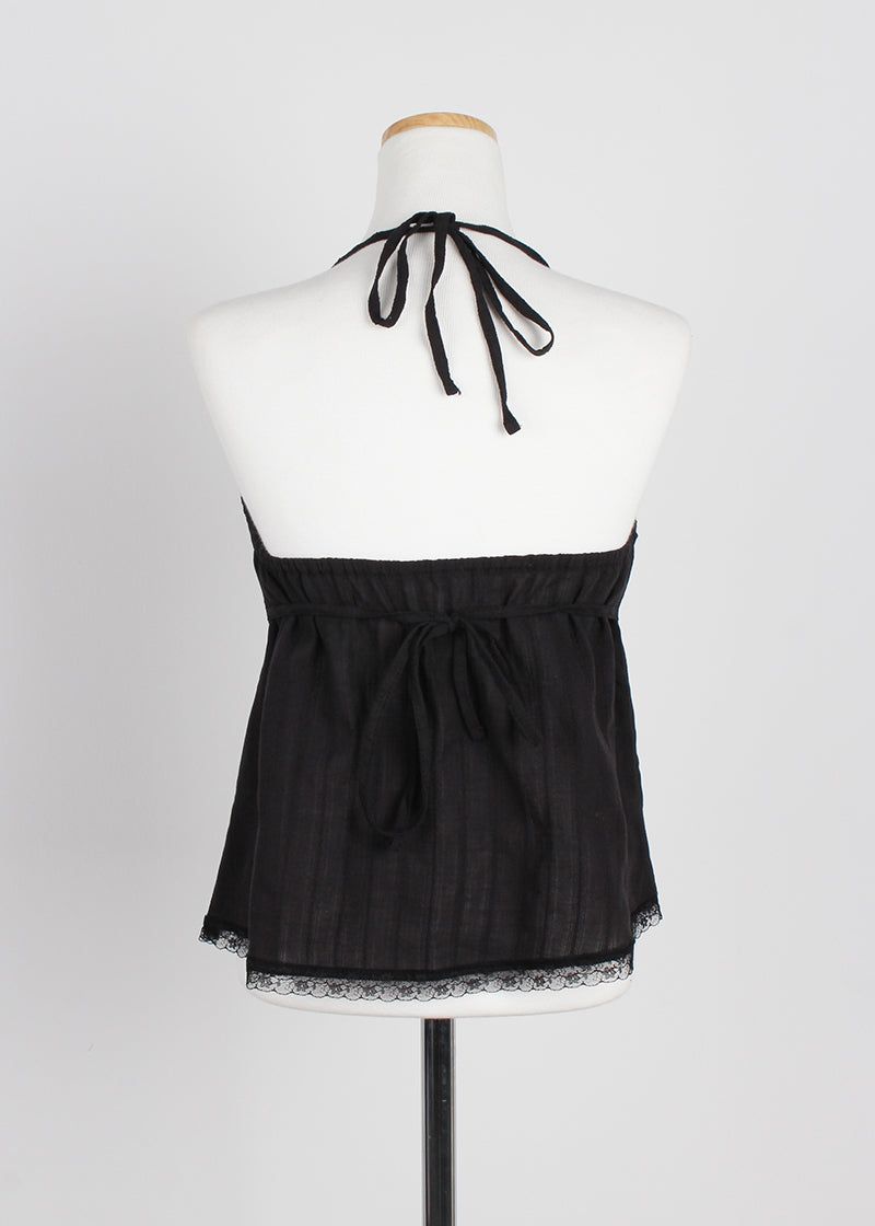 HALTER BLOUSE TOP