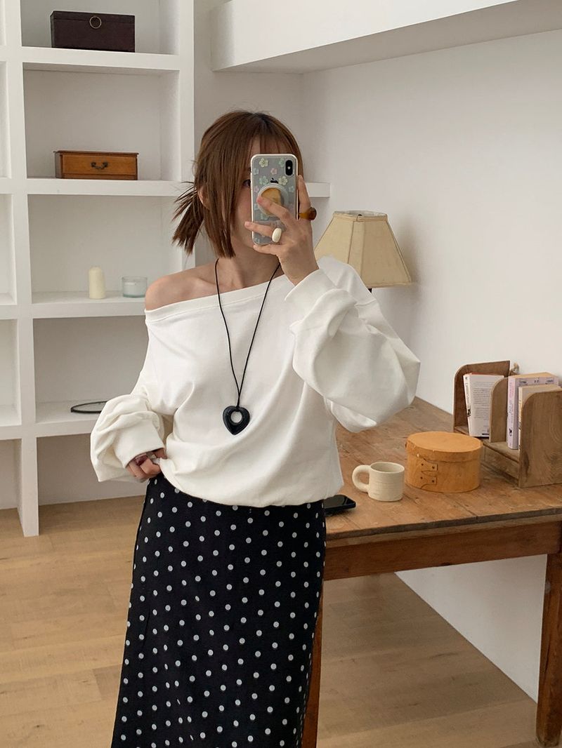 [MADE] Polyton Dot Skirt
