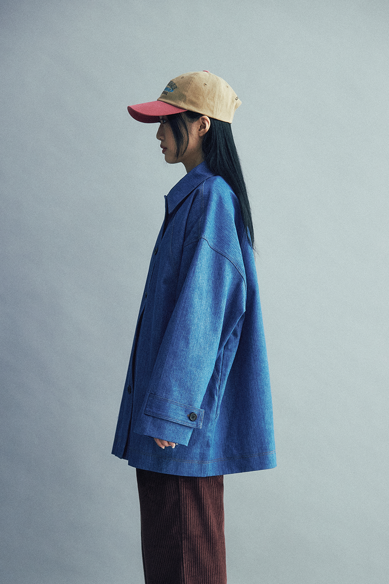KOOKEESEE Slub Denim Jacket