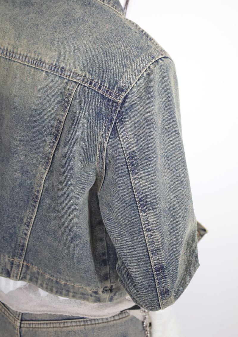 StrongSilhouette Denim jacket