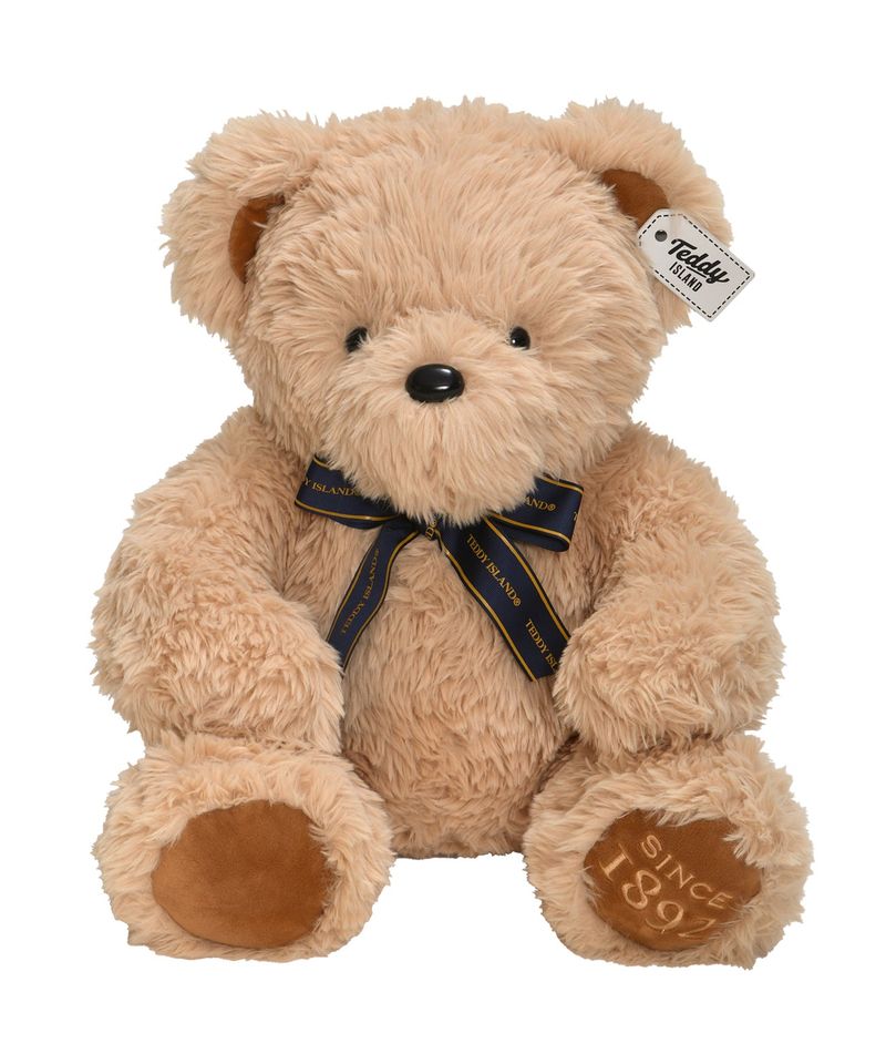 TEDDY ISLAND（テディアイランド）の「43cm Classic Teddybear [BLUE RIBBON]（Toys/Key Holders）」