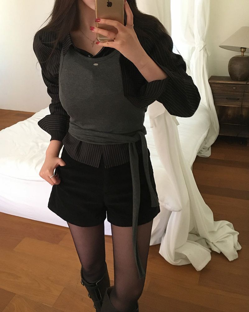 [ORIGINAL] Rain Corduroy Short Pants