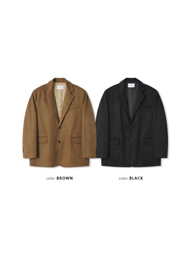 Brunch suede blazer jacket