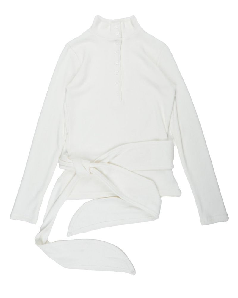  WINTER STRAP COLLAR KNIT