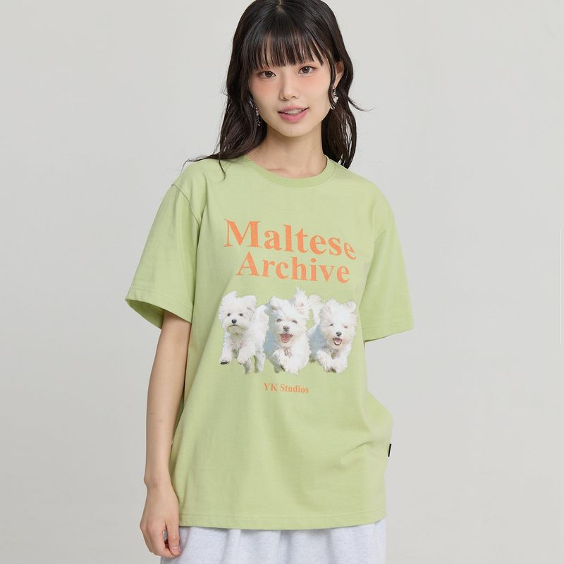 Maltese Archive Half Sleeve T-shirt