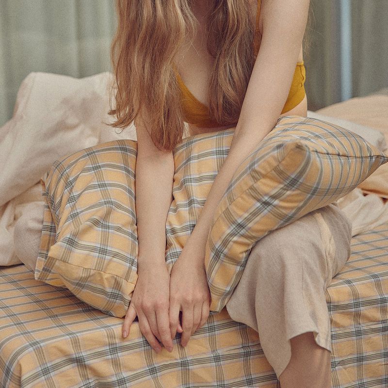 Honey butter pillow case