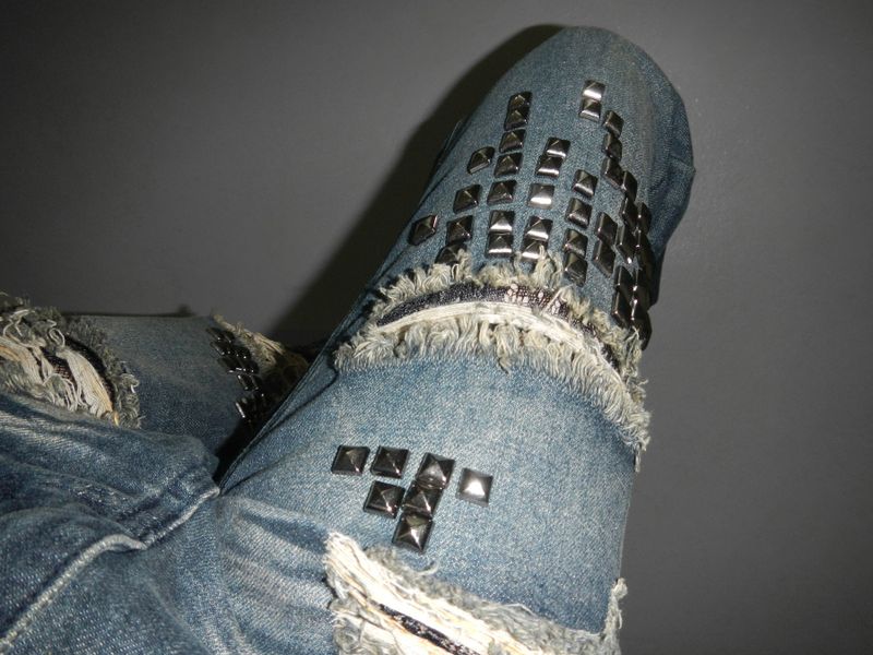 maybe stud dark denim pt
