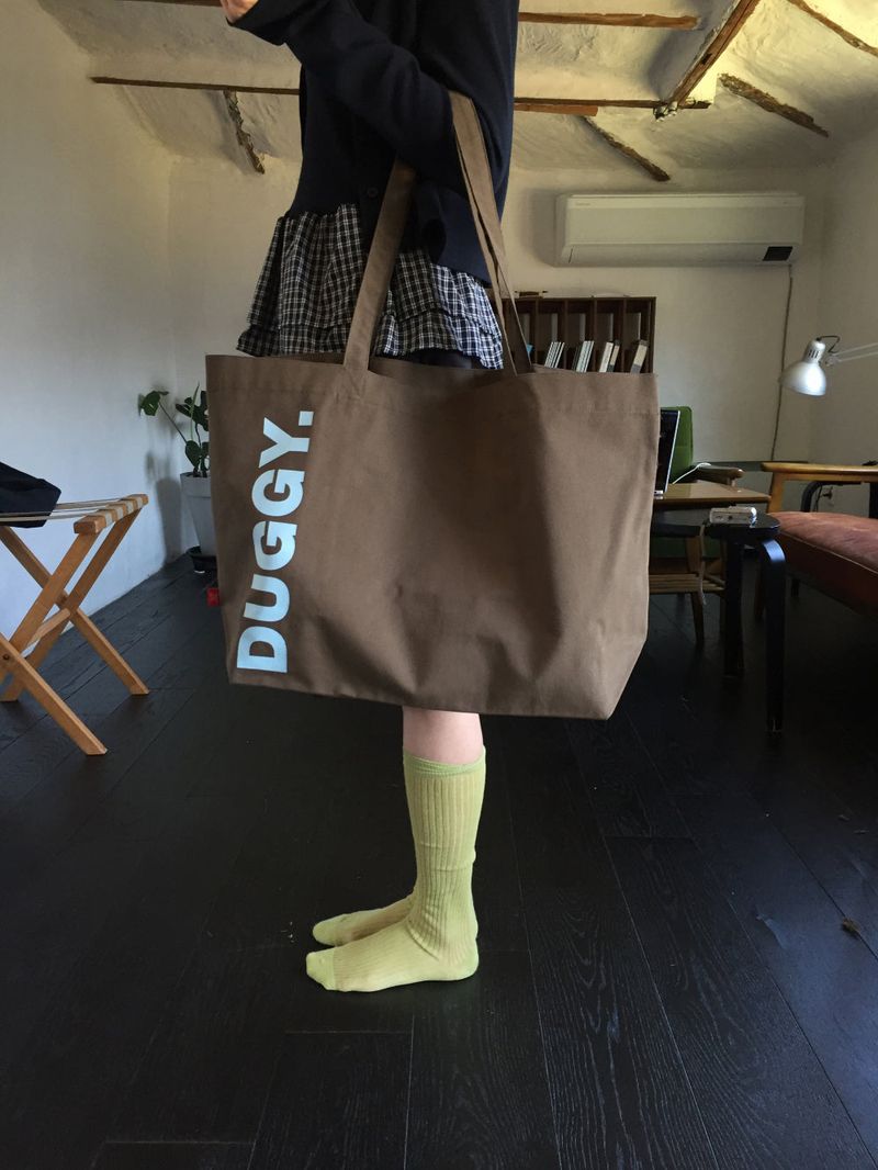 YWD TWILL ECO BAG-KHAKI 