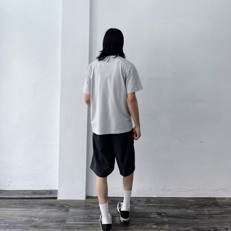 Minimal Paneled Loose Tee