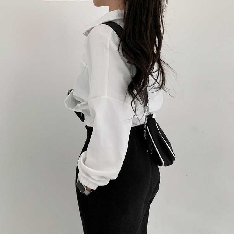 high neck windbreaker