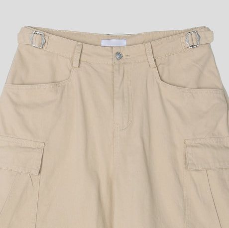 Reason Bermuda Pintuck Cargo Pants