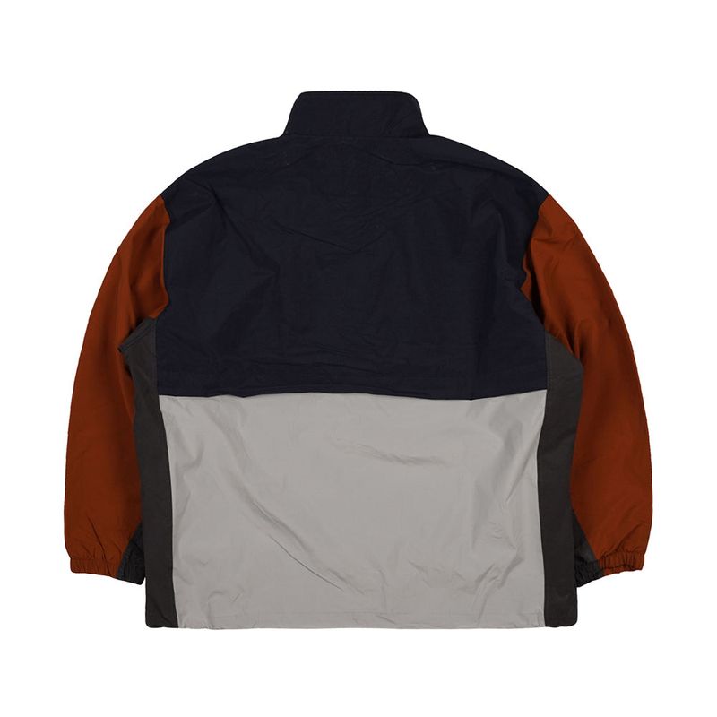 BSR2223FWJK056 MCS WIDE JACKET NAVY BROWN