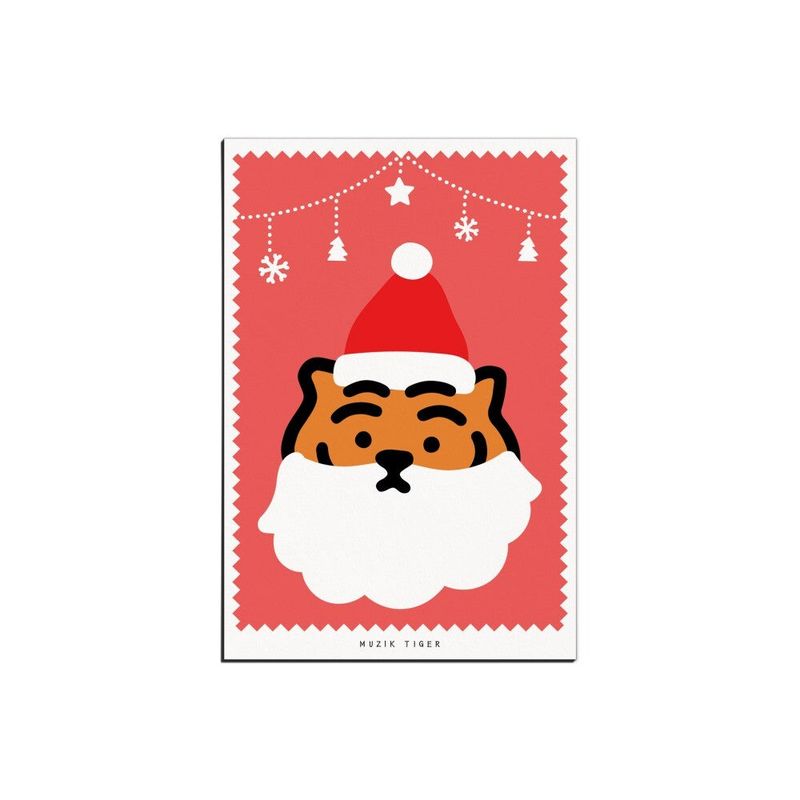MUZIKTIGER(ムジークタイガー)の「SANTA CLAUS TIGER POST CARD(Smartphone Accessories)」