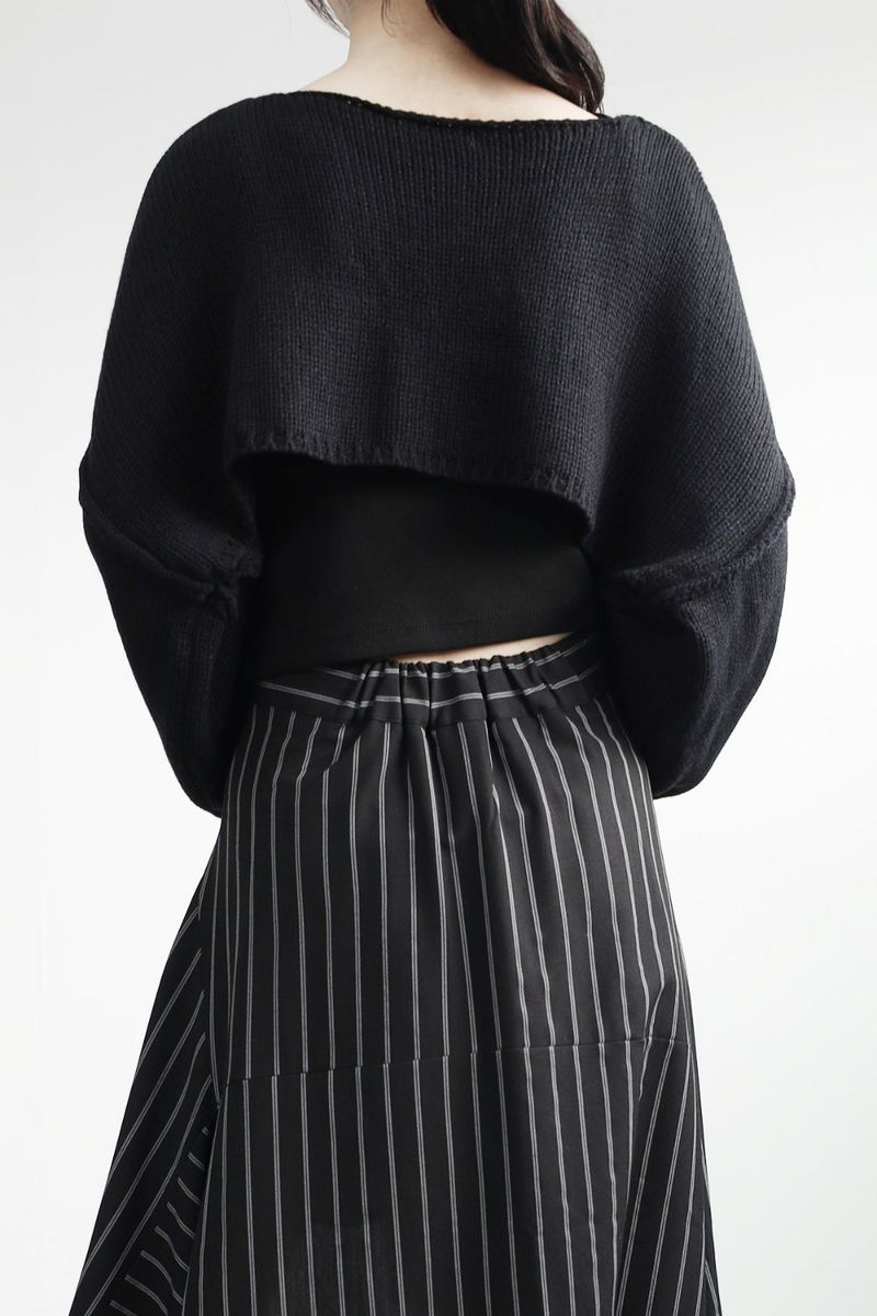 Solas Heart Crop Knit