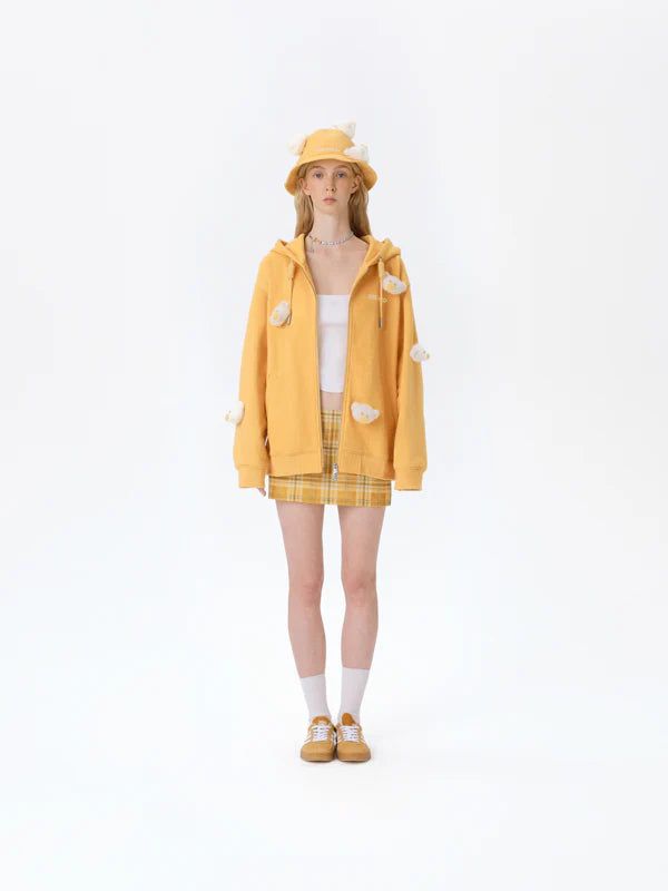 13DE MARZO Doozoo Full Zipper Hoodie