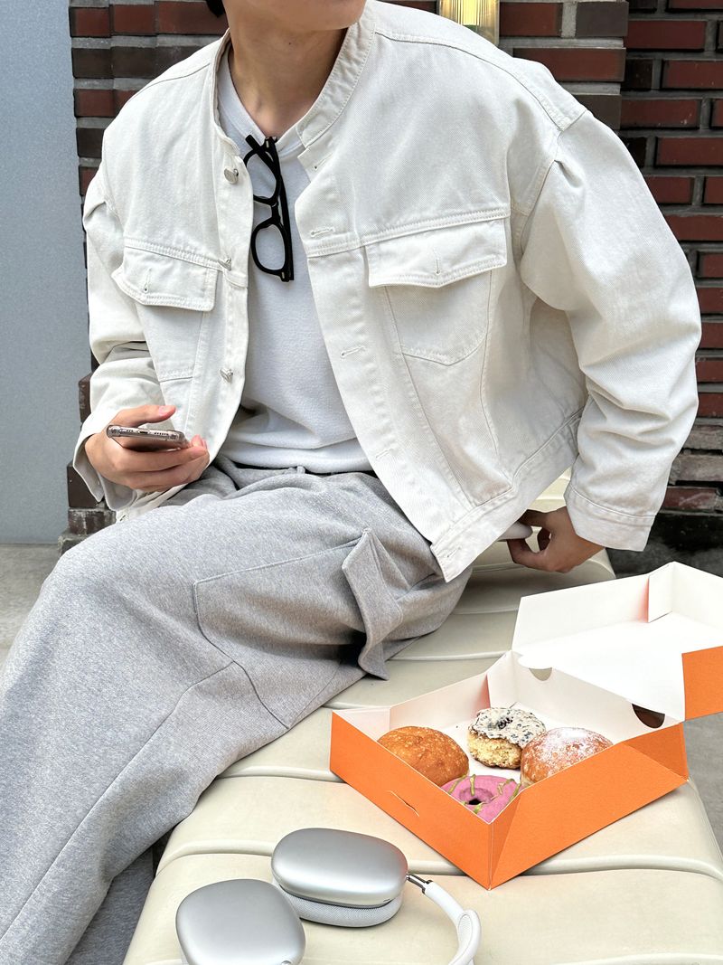 Ave Pigment Over Denim Jacket (5 colors)