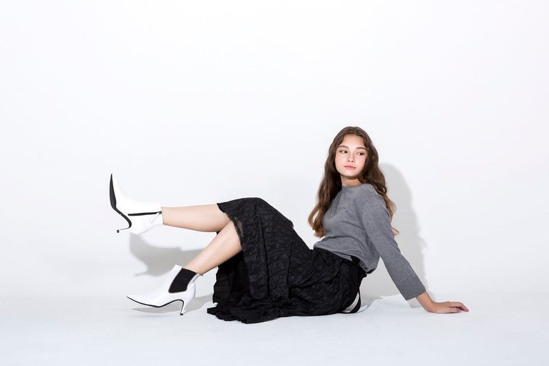 Marble Boots_White