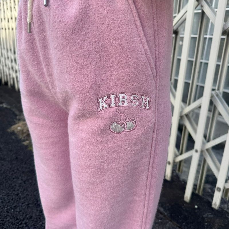 KIRSH（キルシー）の「ARCH CHERRY TERRY PANTS - PINK（Pants）」