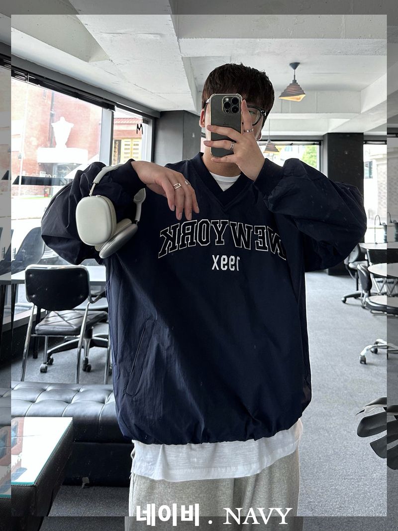 newyork vneck mtm jerji
