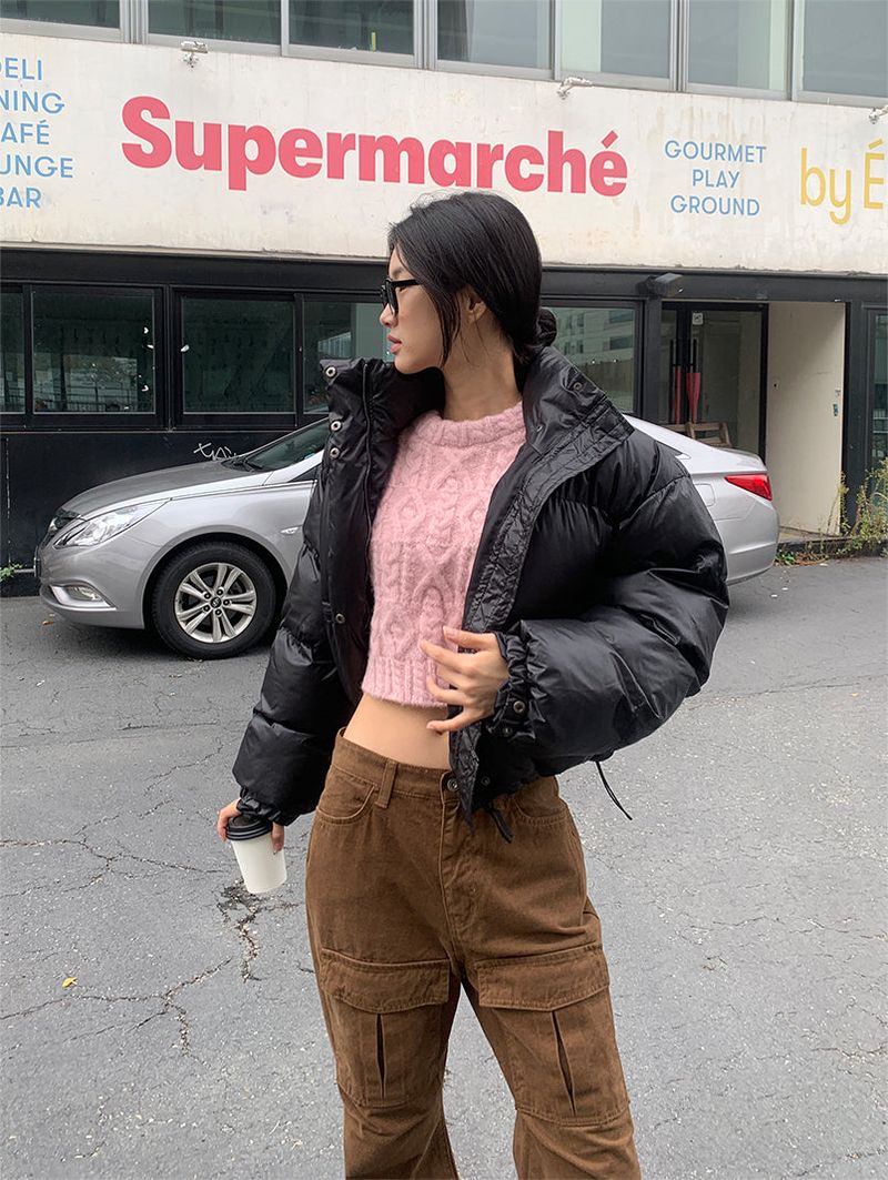 POUND CROPPED PADDING JACKET (6COLOR)