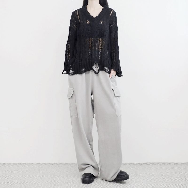 (Unisex) LeCia Cargo String Pants