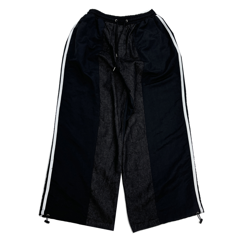 Washa denim mix pants