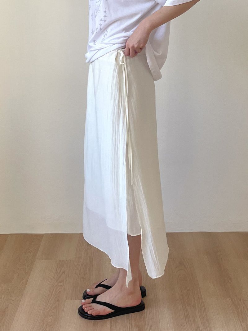 INCHANT ME（インチャントミー）の「Radi Chiffon Layered Wrap Skirt（Skirts）」