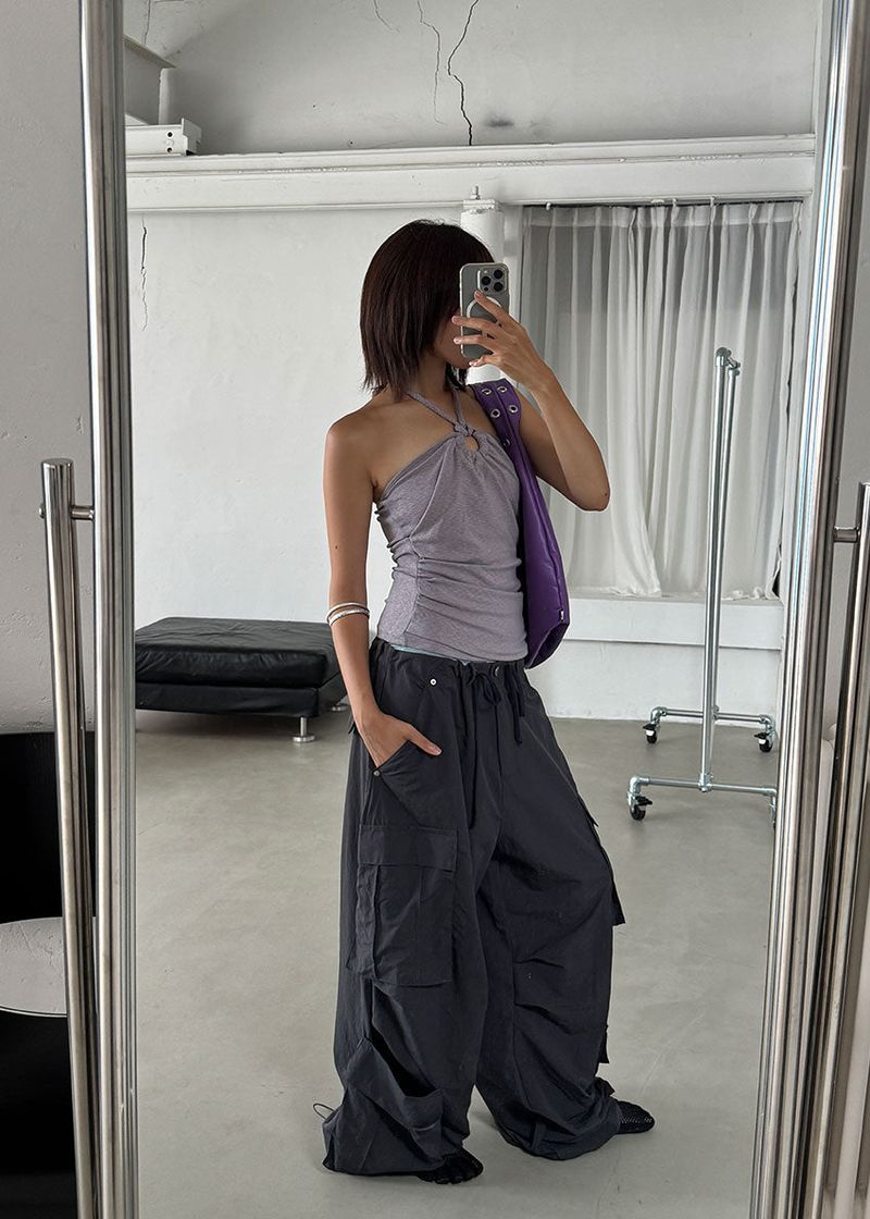 ROPE HALTER TOP