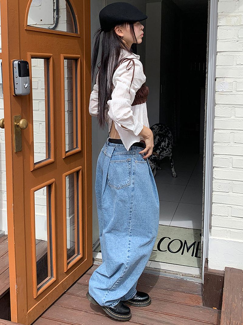 FORMAL PINTUCK JEANS
