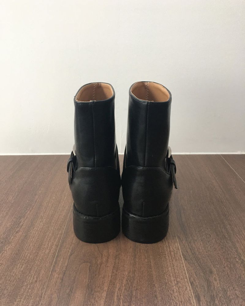 Pointed toe ankle boots (3color)