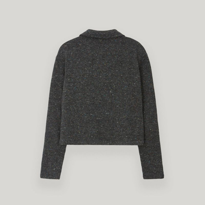 Black Tie Knit Cardigan