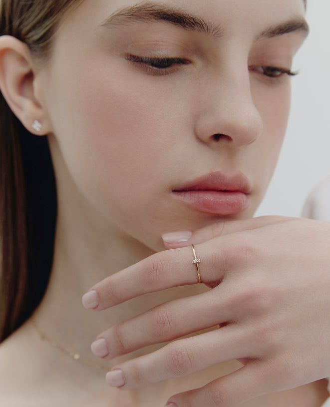 26SS★ Truly Essence 14K Merry Link Ring