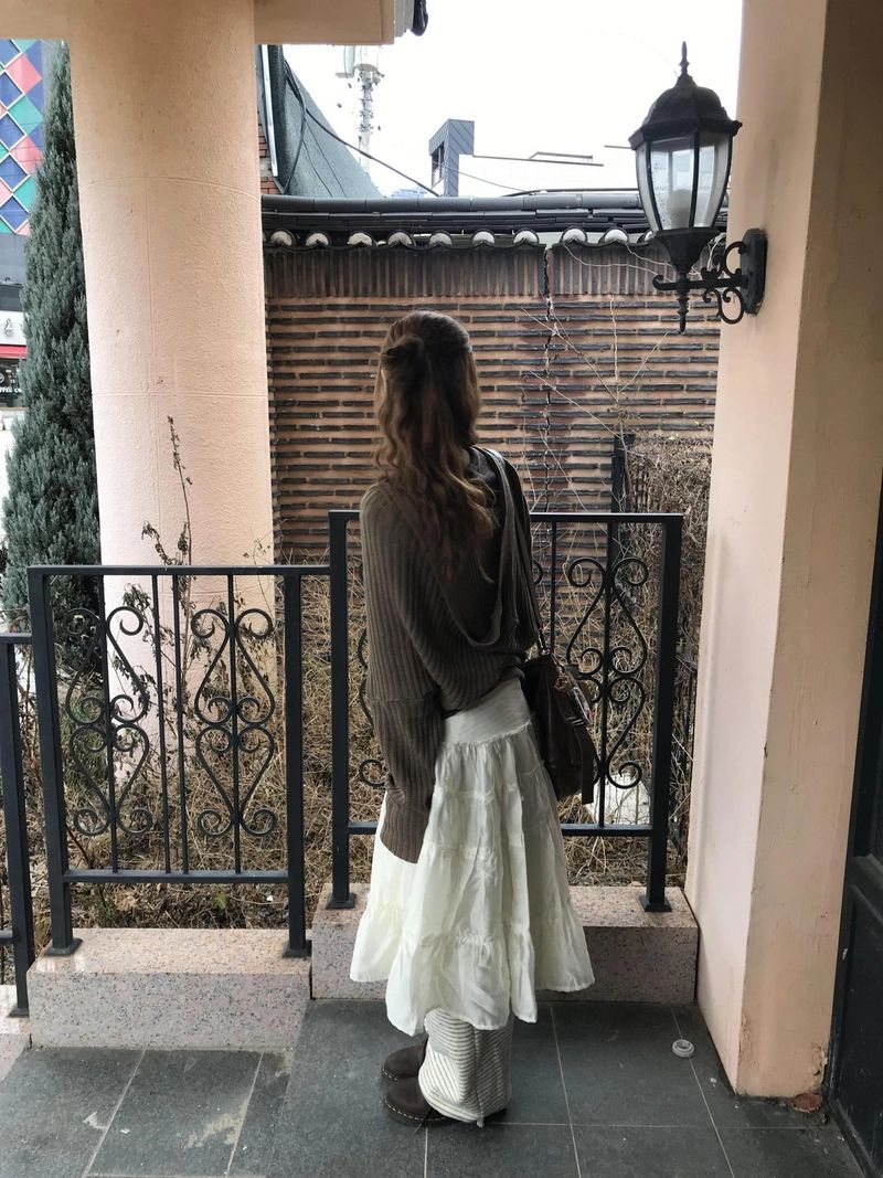 oka off-shoulder hoodie
