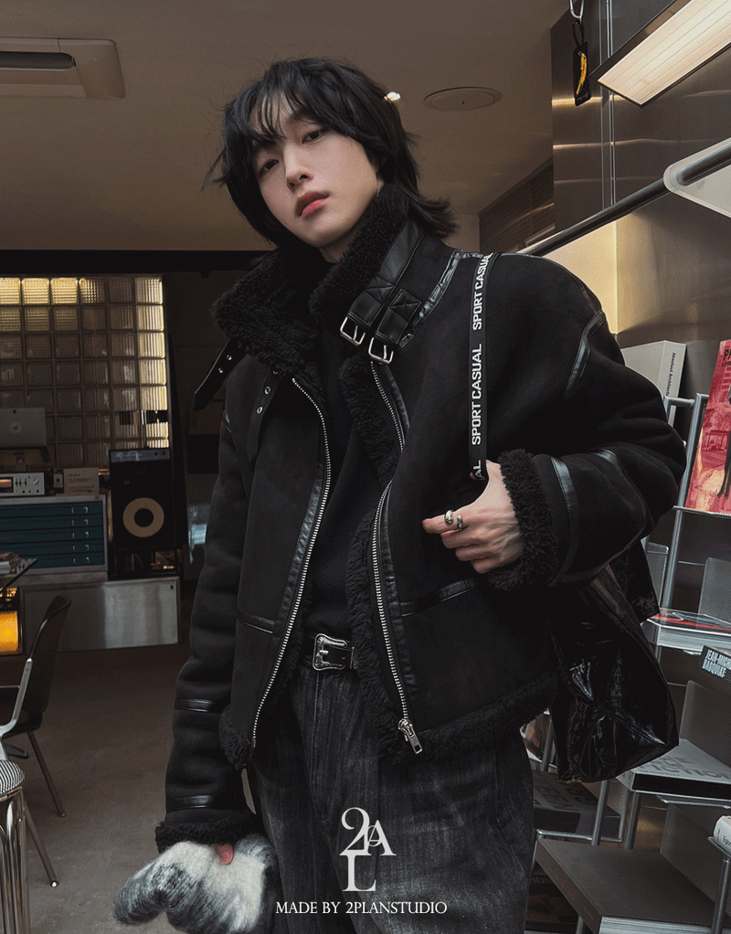2PLAN（ツープラン）の「[MADE] Double buckle high neck mustang（Jackets/Outerwear）」