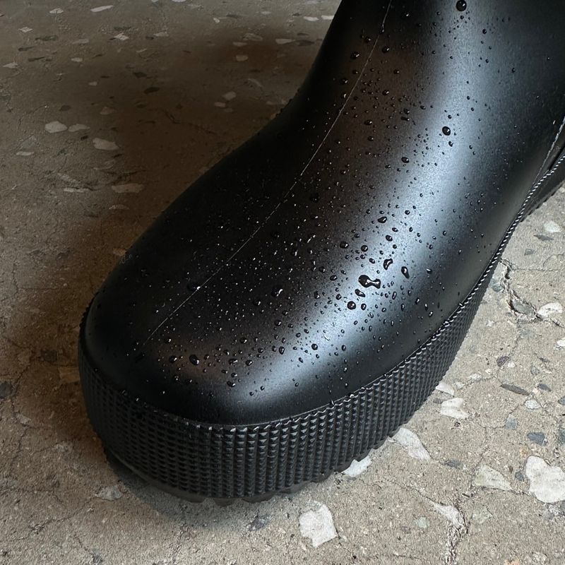 [HANDMADE] Round toe rain boots (250-280)