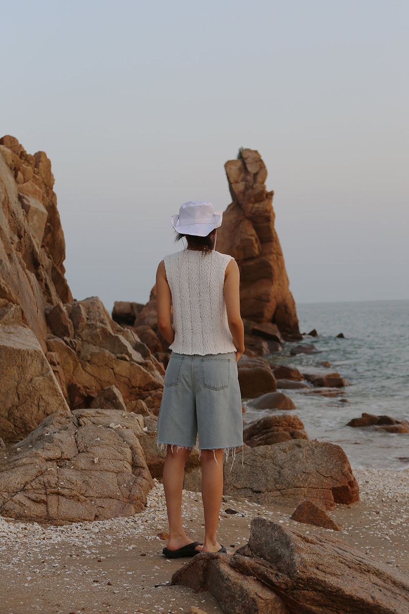 ROZELY SUMMER KNIT VEST