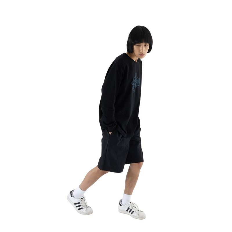 METAL LOGO SLEEVE MSHLS003-BK