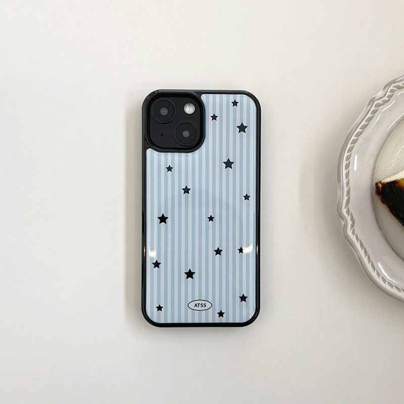 Striped star epoxy bumper case