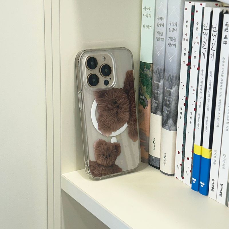 casecream（ケースクリーム）の「[MADE] Bebe bear [Macsefe jelly hard case]（Smartphone Accessories）」