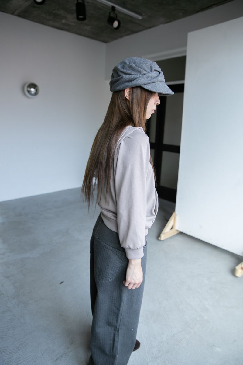 twist woolen cap(4colors)