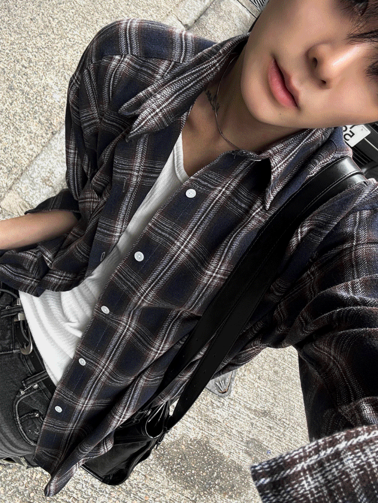 Checkered Dark & Light Shirt