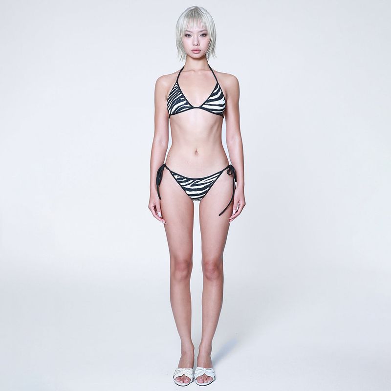 Zoe triangle bikini - wild stripes [classic]