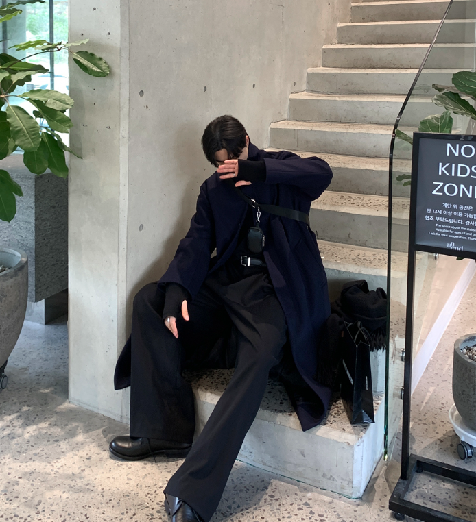 First Balmacan Overfit Robe Long Coat