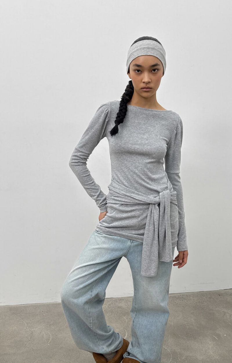 BLACKUP（ブラックアップ）の「[MADE] Ratsha Puff Drape Mini One Piece（Dresses）」