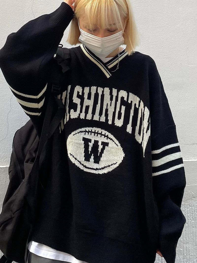 Washington V-neck Knitwear