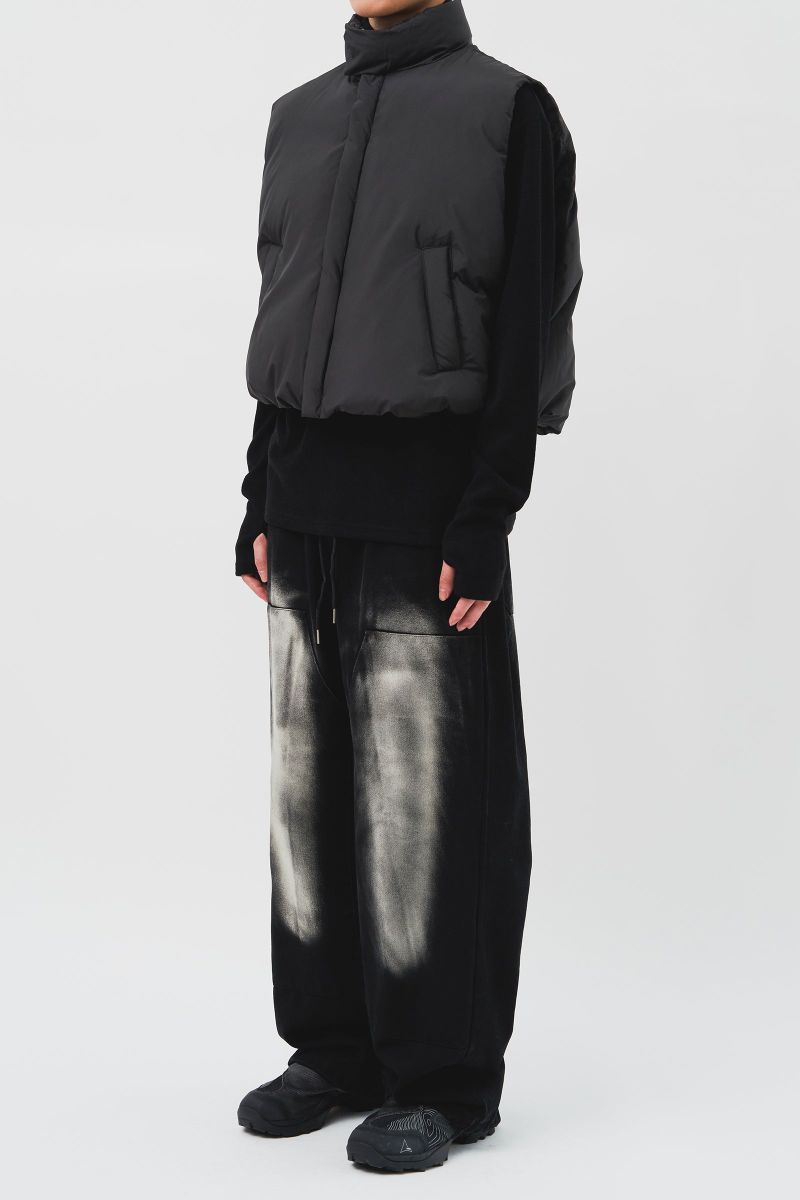 Toa Cropped Padding Vest (2color)