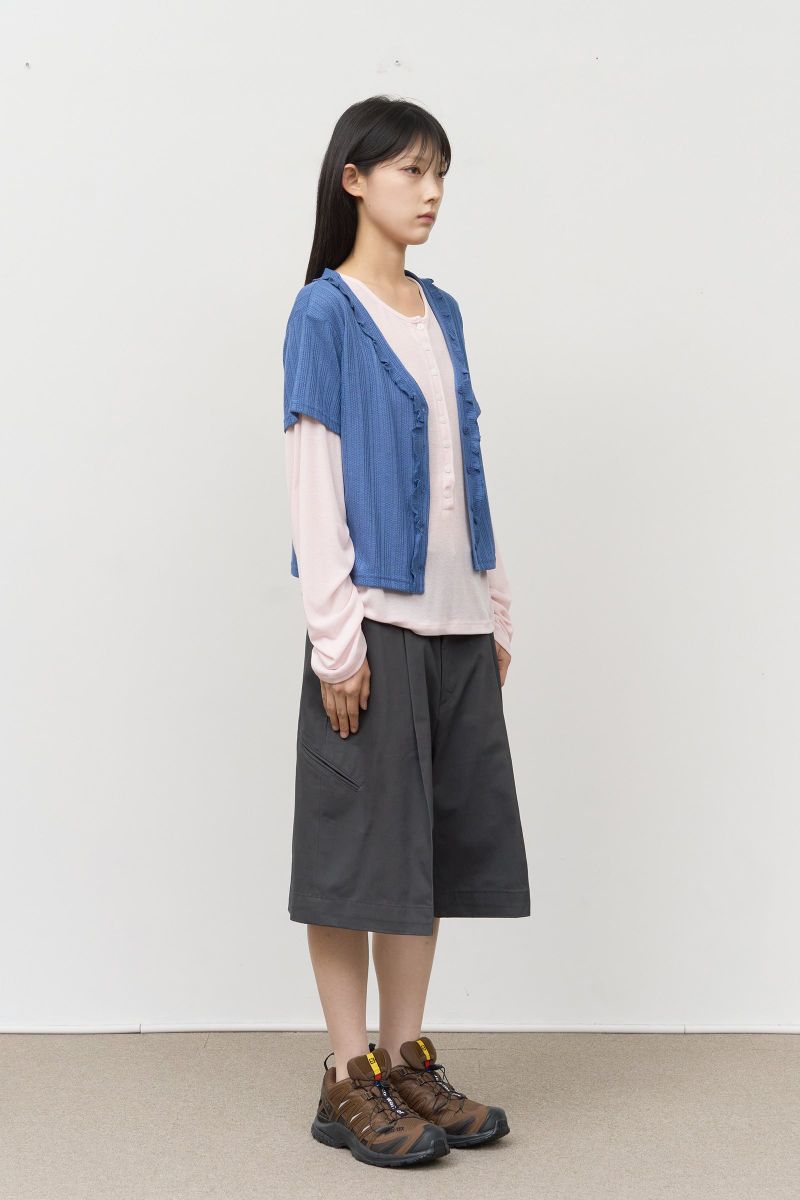 (W) Sua Ruffle Cardigan